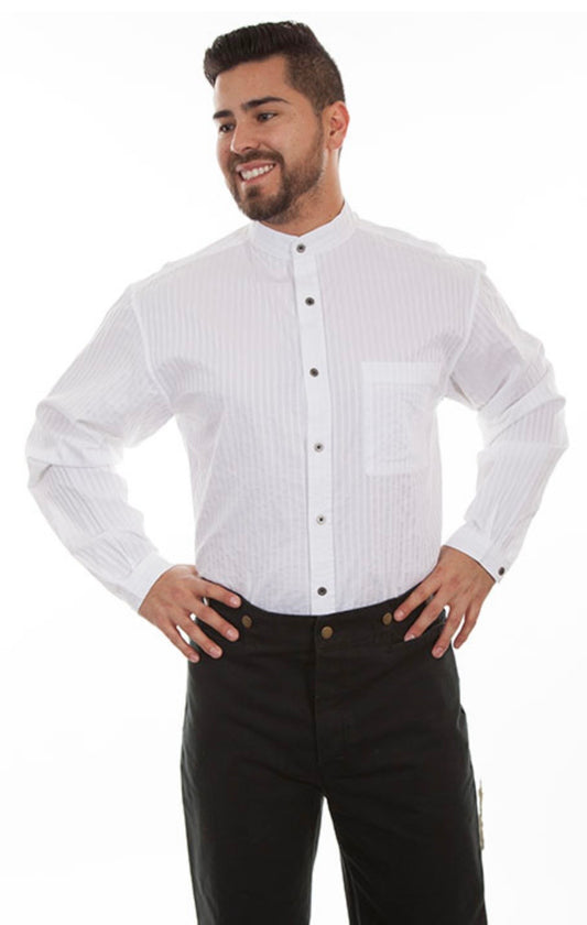 Striped Button Front Shirt