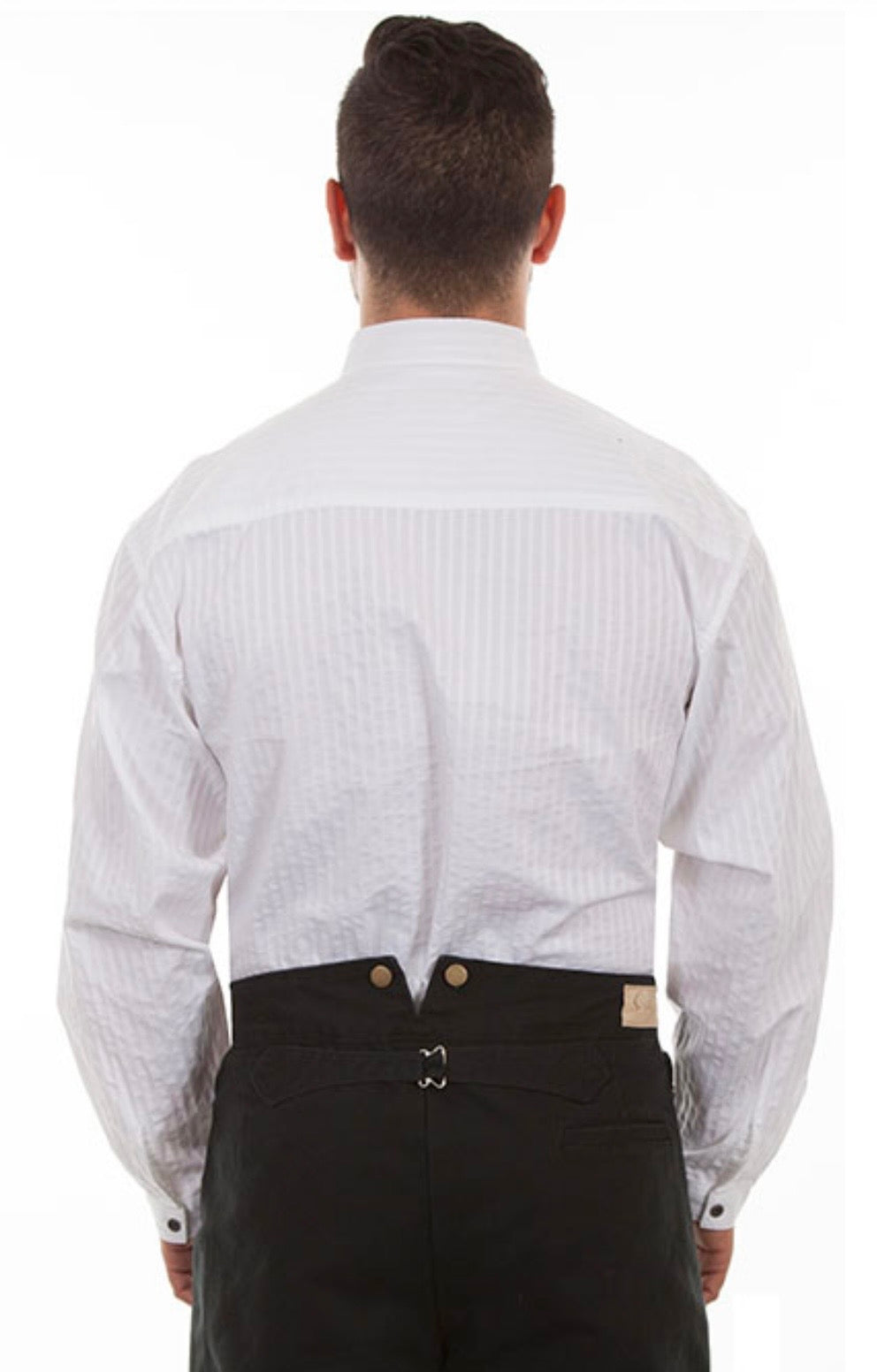 Striped Button Front Shirt